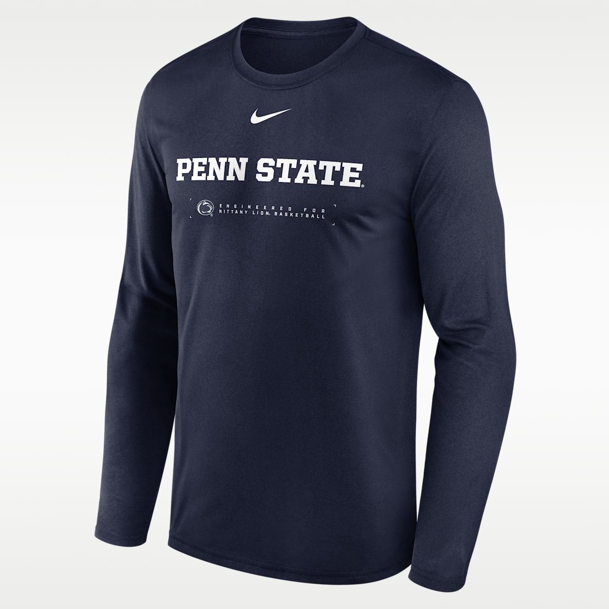 Penn State Courtside Basketball Shootaround Legend Men's Nike Dri-FIT College Long-Sleeve T-Shirt