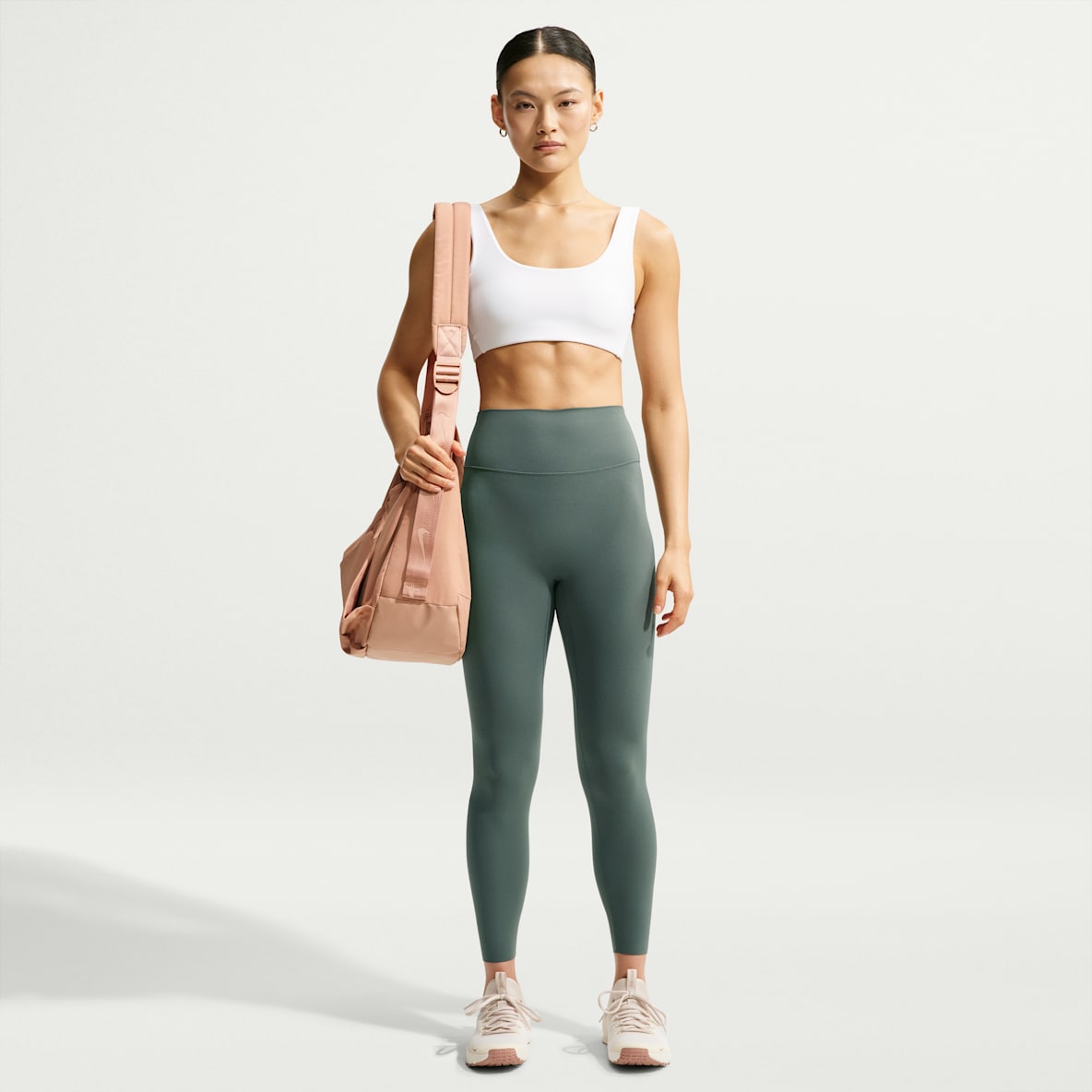 Nike Zenvy Women's High-Waisted 7/8 Leggings with No Front Seam