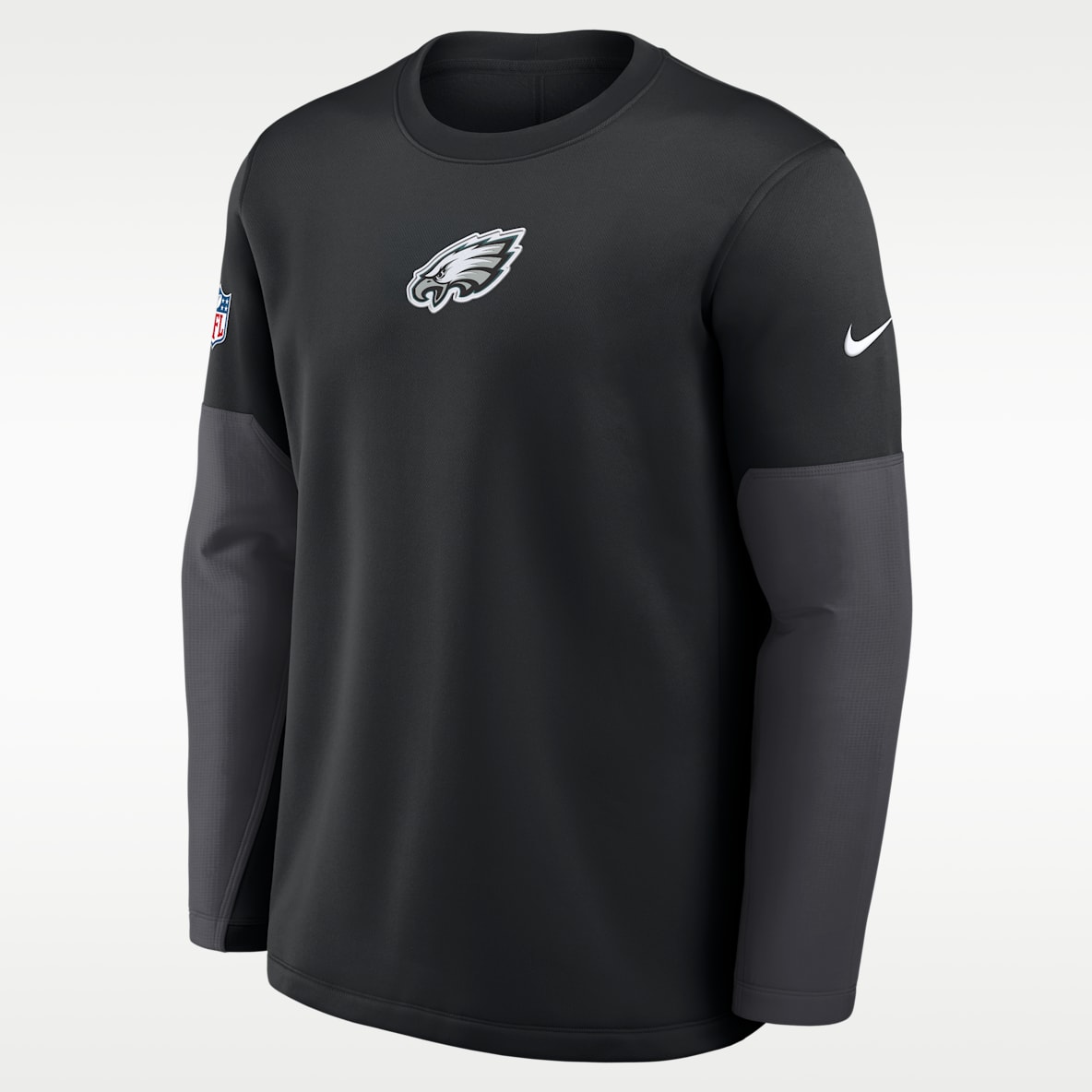 Philadelphia Eagles Scripted To Win Sideline Coach Men's Nike Therma-FIT NFL Long-Sleeve T-Shirt
