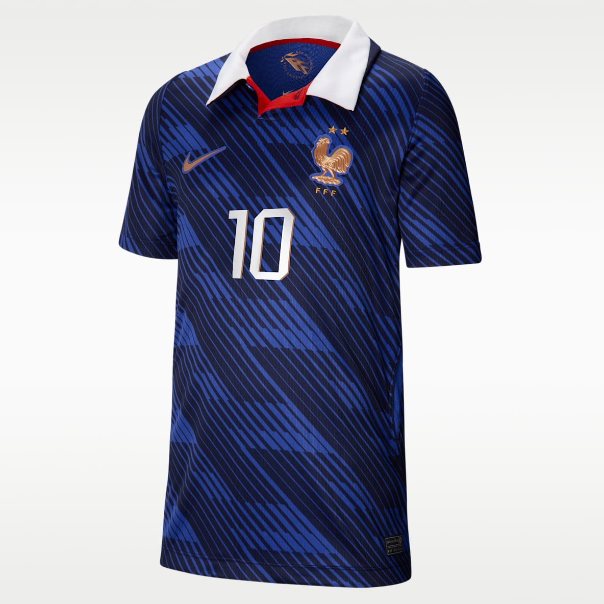 Kylian Mbappé Équipe de France 2026 Stadium Domicile Maillot de foot Replica Nike Dri-FIT pour homme