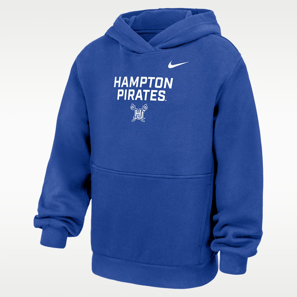 Nike College (Hampton University) Big Kids' Club Fleece Pullover Hoodie