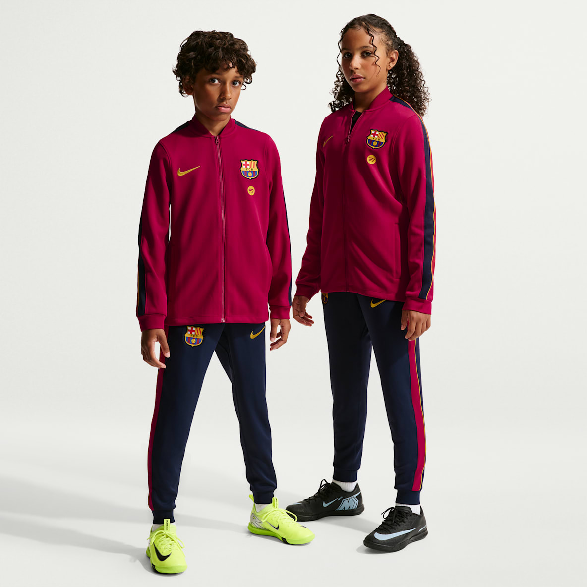 FC Barcelona Strike Survêtement de foot en maille Nike Dri-FIT pour ado