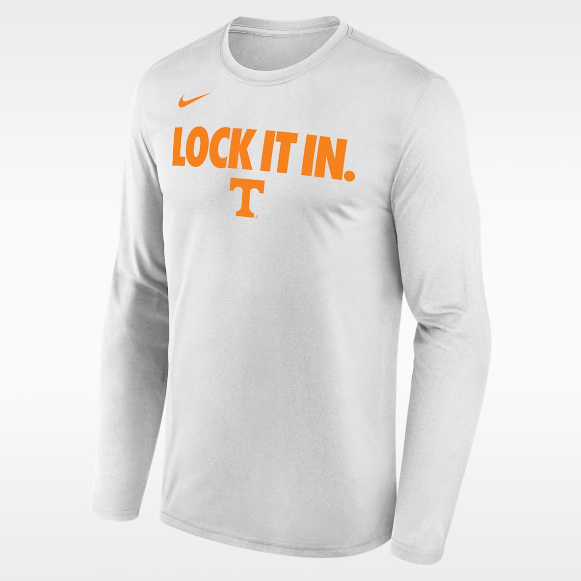 Tennessee 2026 On-Court Bench Men's Nike Dri-FIT College Long-Sleeve T-Shirt