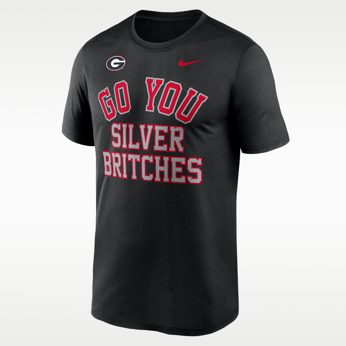 Georgia Primetime Arch Mantra Legend Men's Nike Dri-FIT College T-Shirt