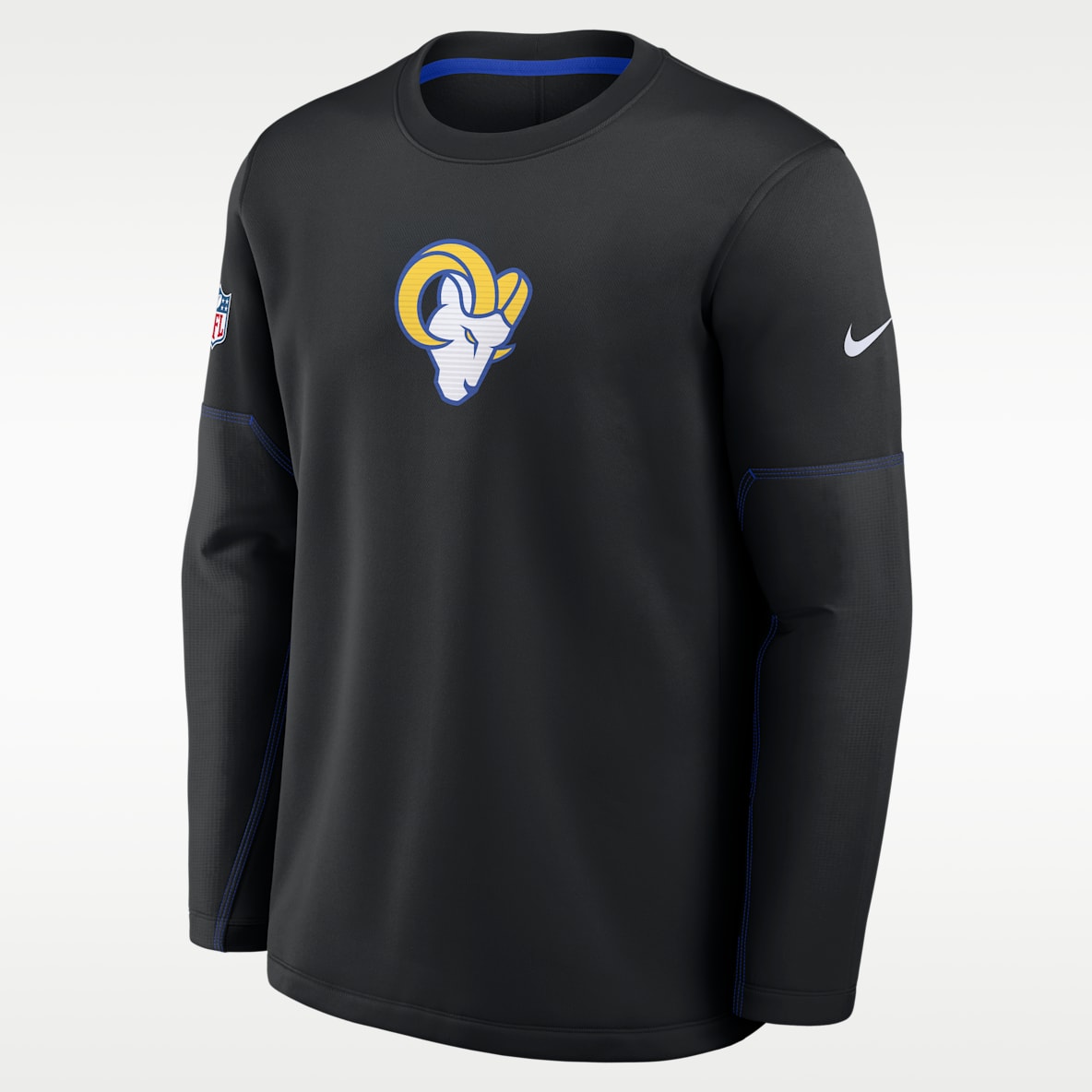 Los Angeles Rams Sideline Coaches Men's Nike Therma-FIT NFL Long-Sleeve T-Shirt