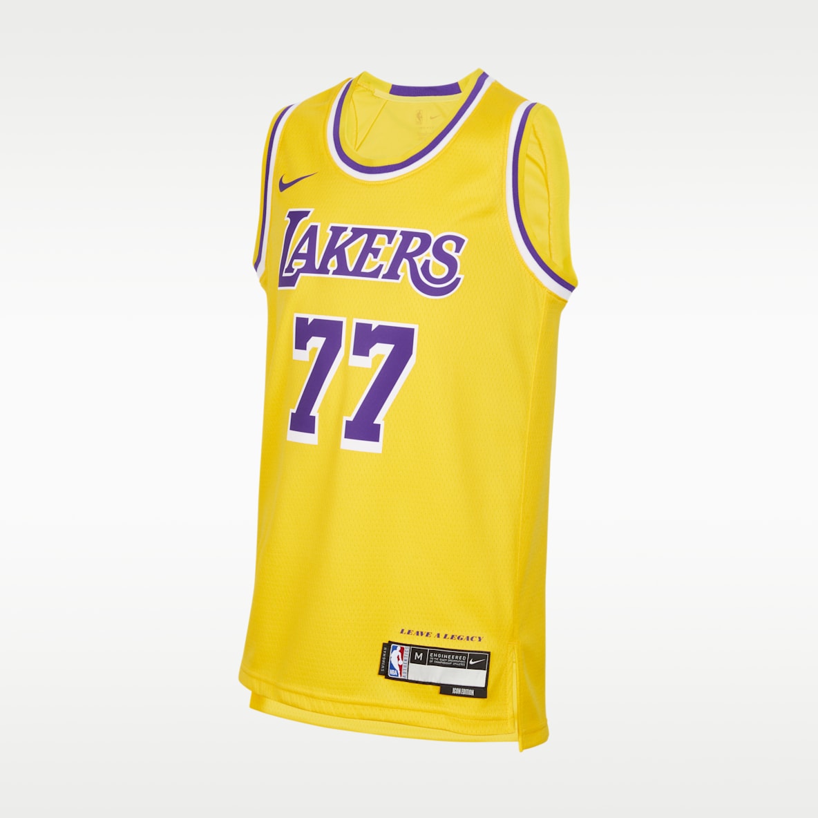 Luka Dončić Los Angeles Lakers 2024/25 Icon Edition Older Kids' (Boys') Nike NBA Replica Jersey