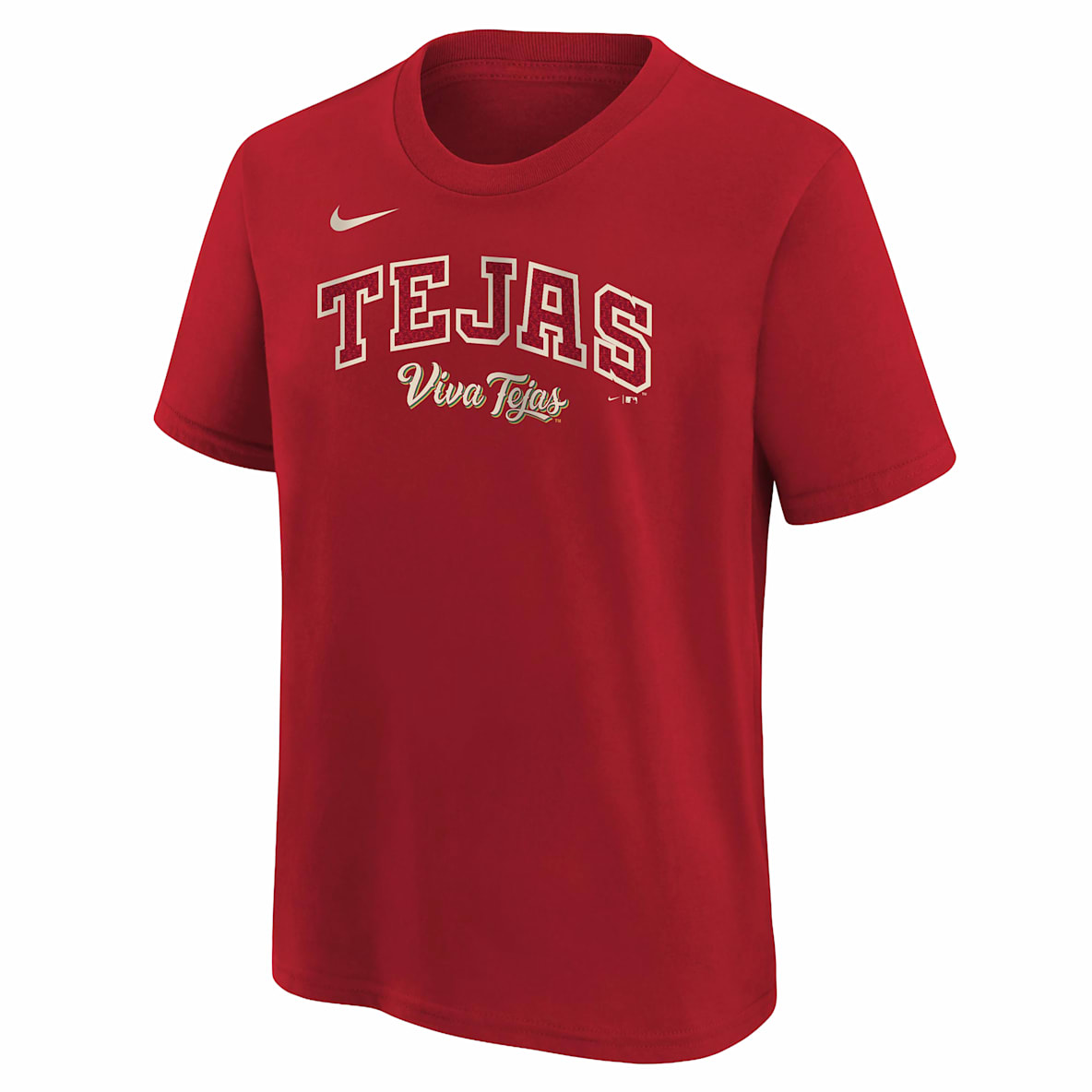 Texas Rangers City Connect Wordmark Big Kids' Nike MLB T-Shirt