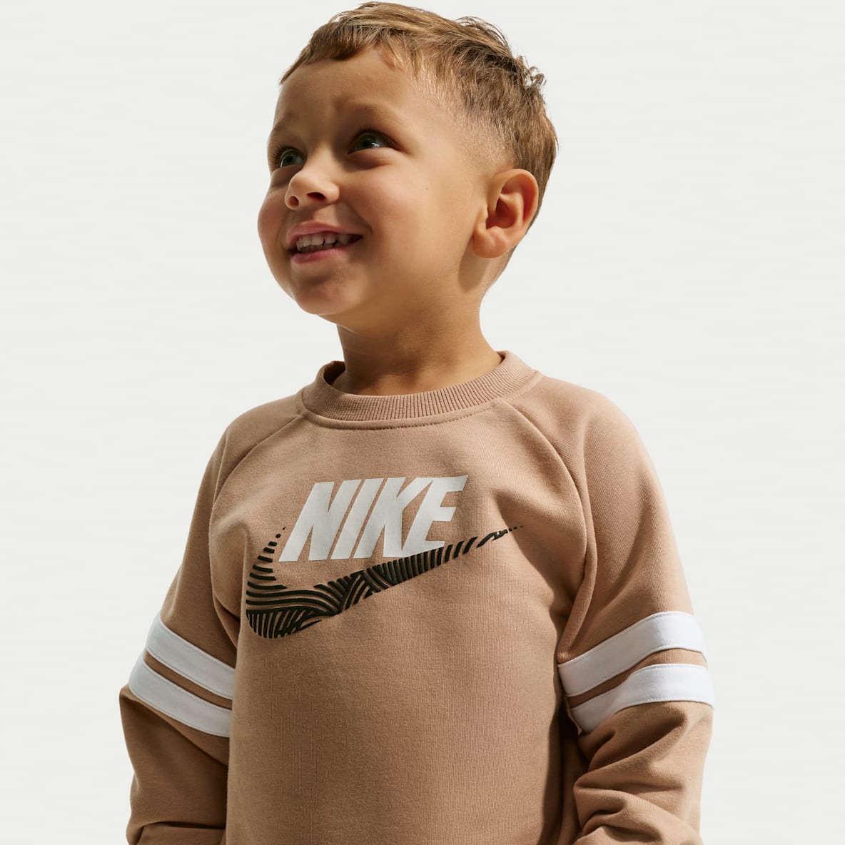 Nike Sportswear In The Zone Toddler French Terry Oversized Crew