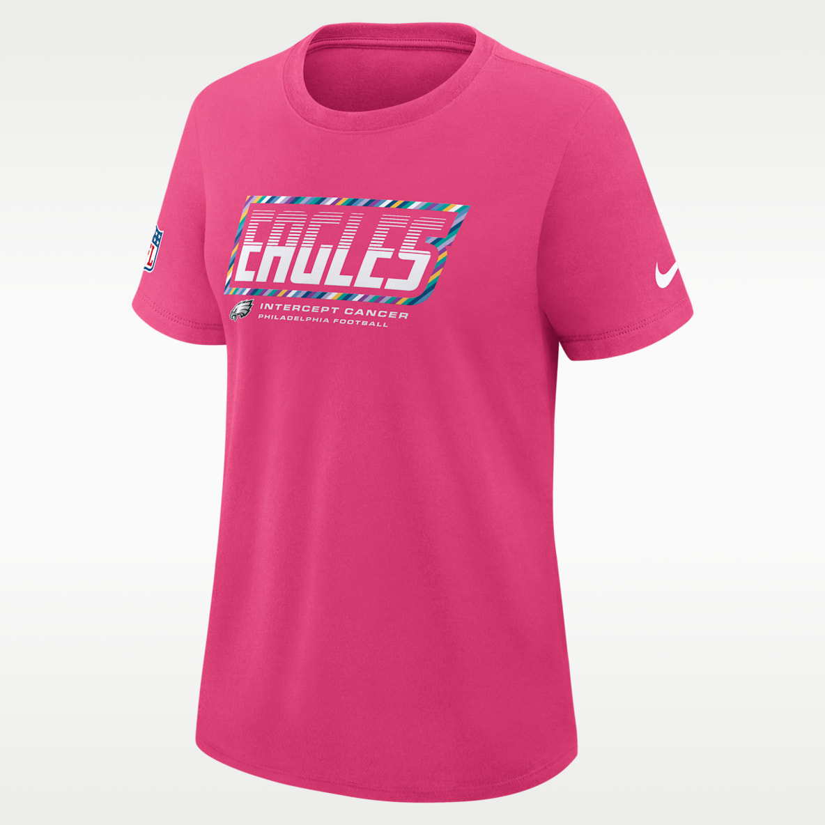 Philadelphia Eagles Crucial Catch Women's Nike Dri-FIT NFL T-Shirt