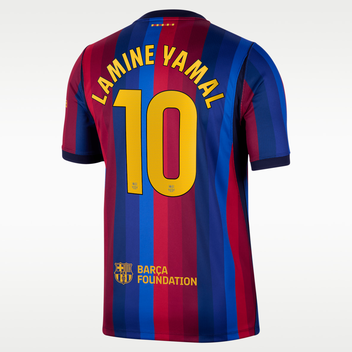 Lamine Yamal FC Barcelona 2026/27 Stadium Home Men's Nike Dri-FIT Soccer Jersey
