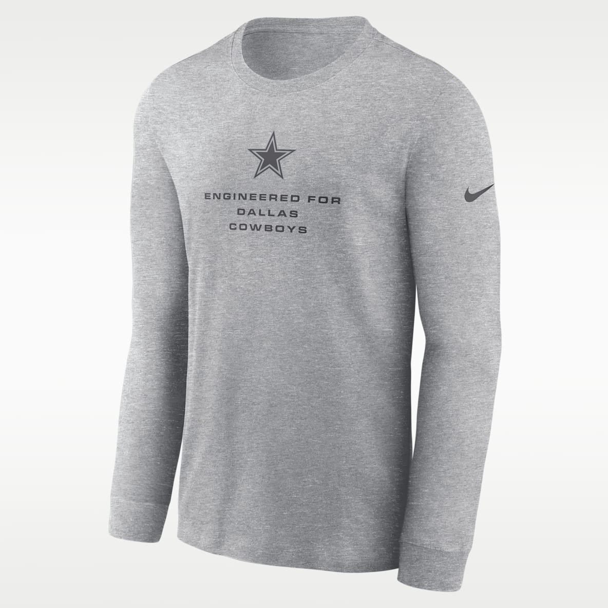 Dallas Cowboys Team Issue Men's Nike Dri-FIT NFL Long-Sleeve T-Shirt
