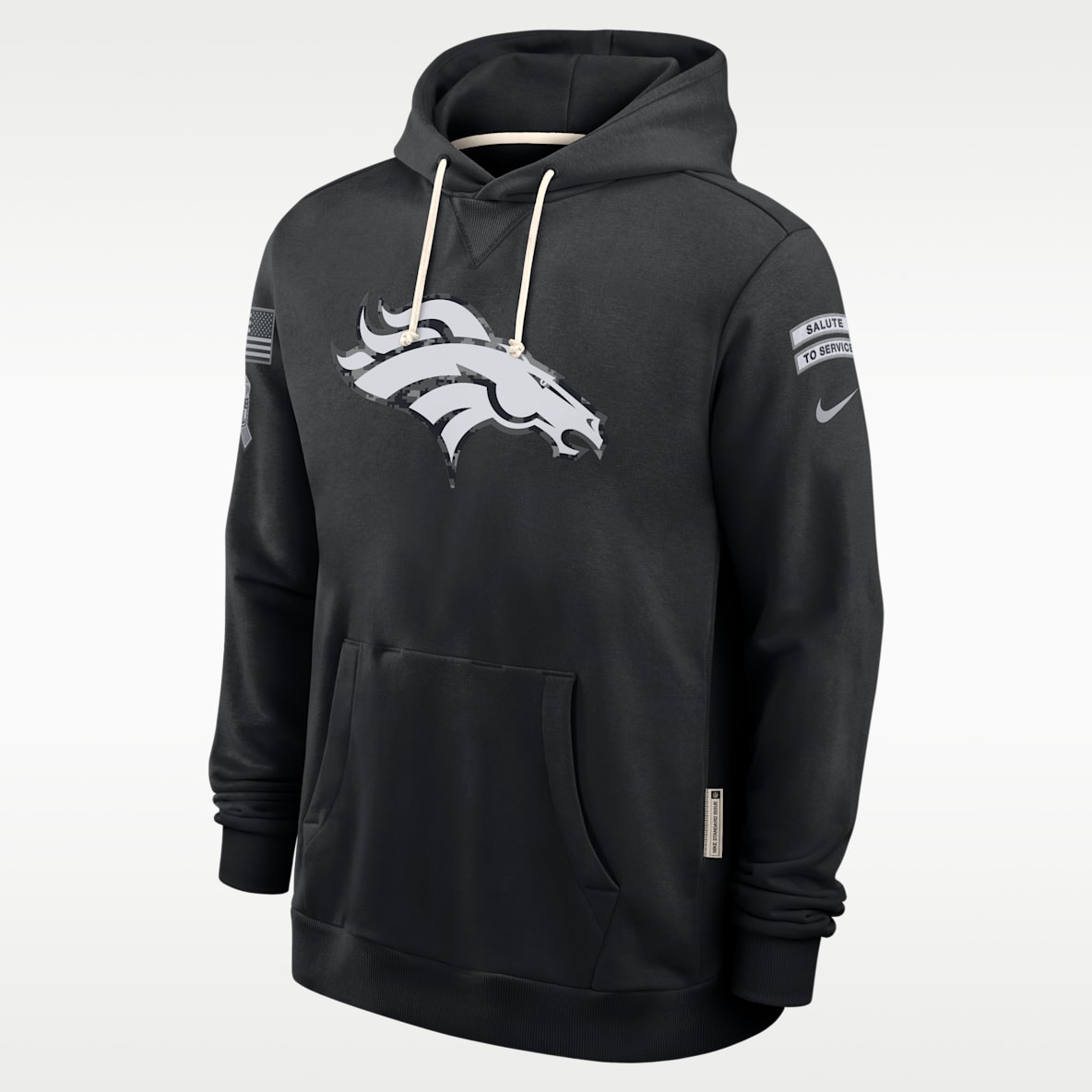 Denver Broncos Salute to Service Sideline Men's Nike Dri-FIT NFL Pullover Hoodie