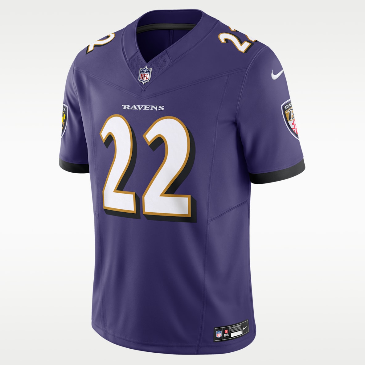 Derrick Henry Baltimore Ravens Men's Nike Dri-FIT NFL Limited Jersey