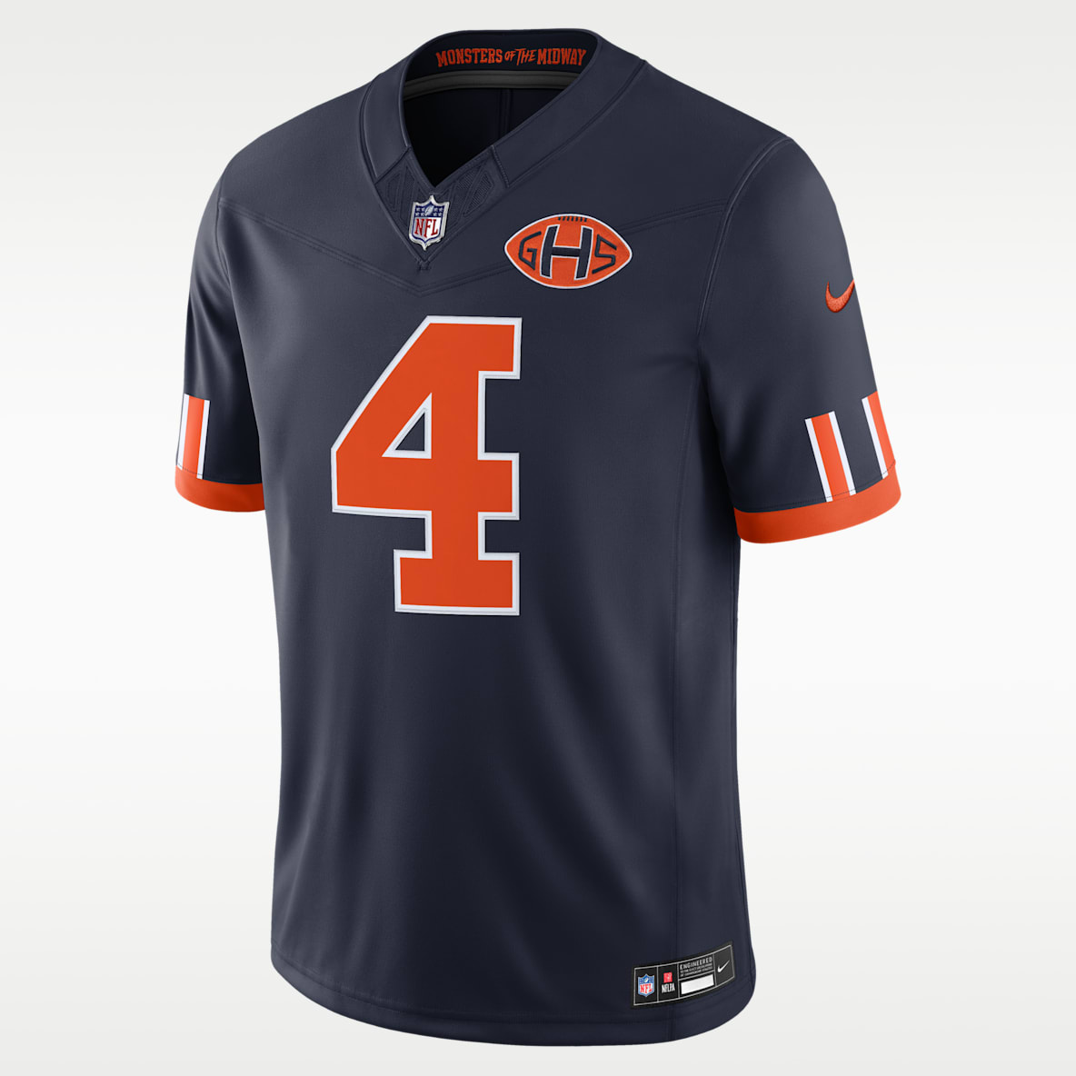 D'Andre Swift Chicago Bears Rivalries Collection Men's Nike NFL Game Jersey
