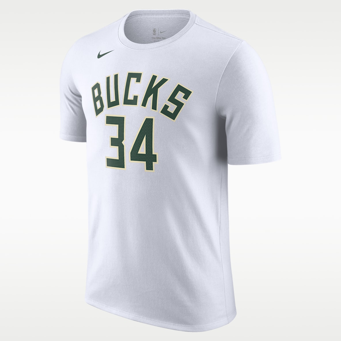 Milwaukee Bucks T-shirt NBA Nike para homem