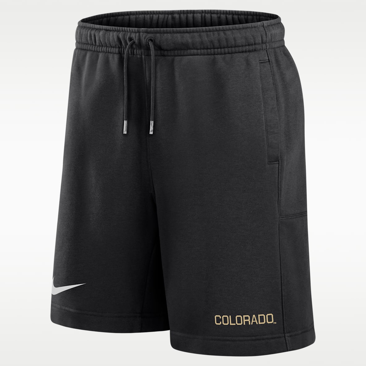 Colorado Buffaloes Club Shorts Nike de tejido Fleece para hombre