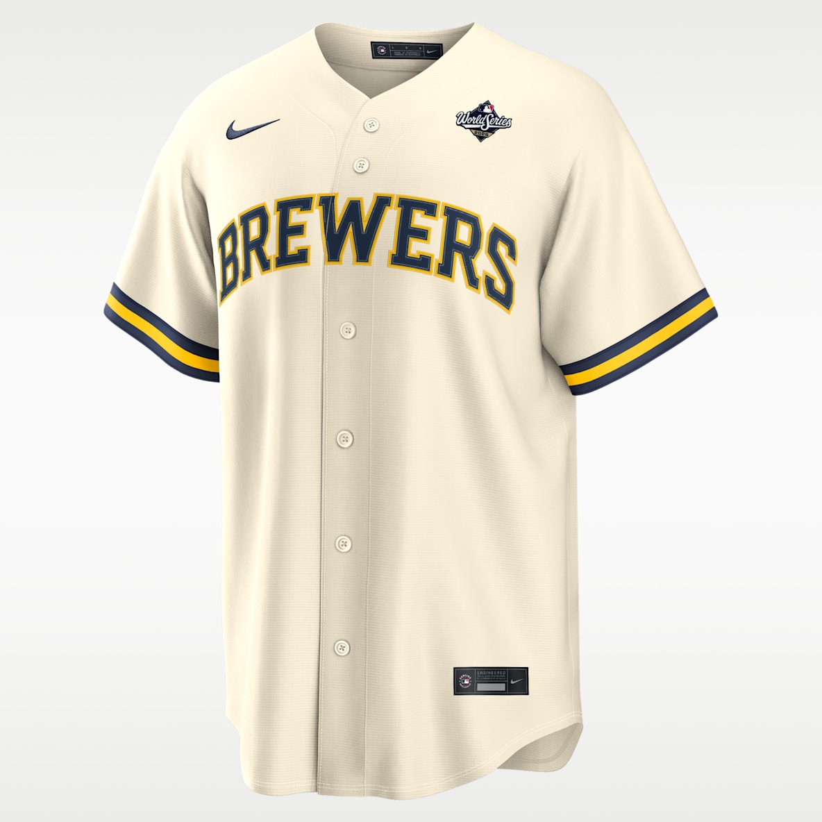 Jacob Misiorowski Milwaukee Brewers 2026 World Series Participant Men's Nike MLB Replica Jersey
