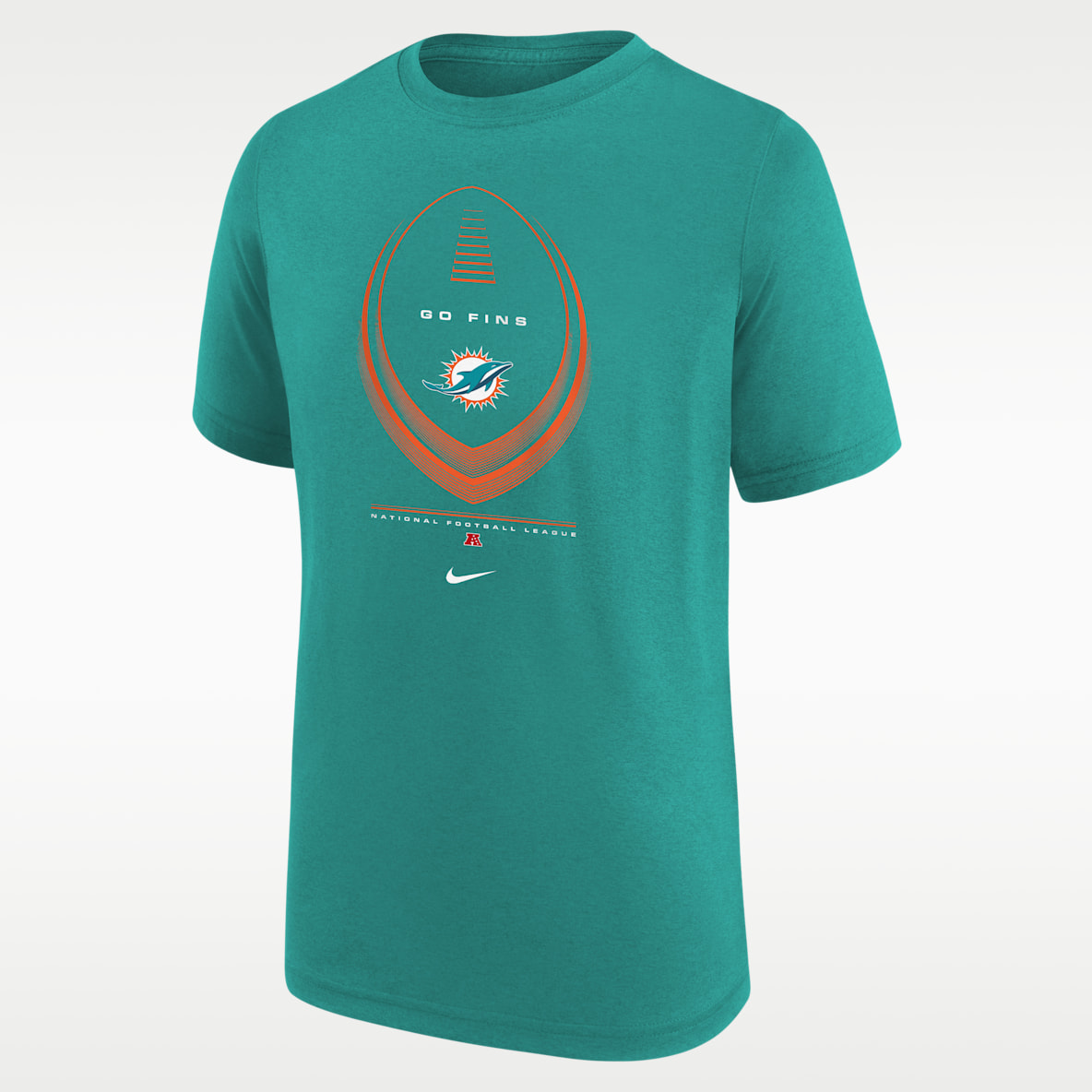Miami Dolphins Legend Icon Big Kids' Nike Dri-FIT NFL T-Shirt