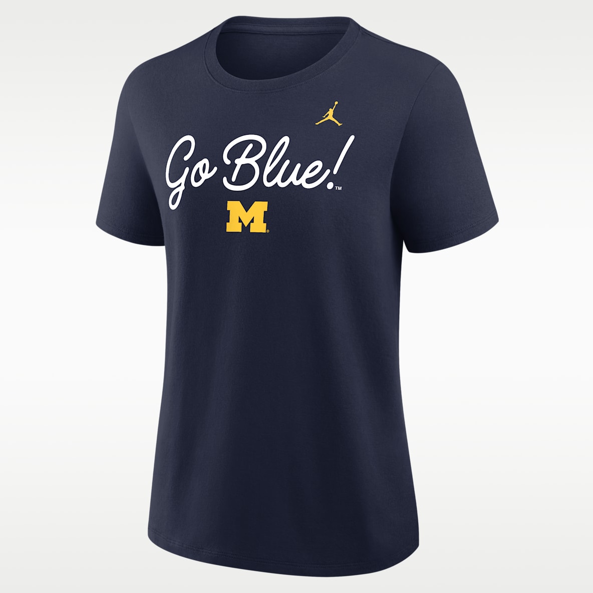 Michigan Script Mantra Logo Women's Nike College T-Shirt