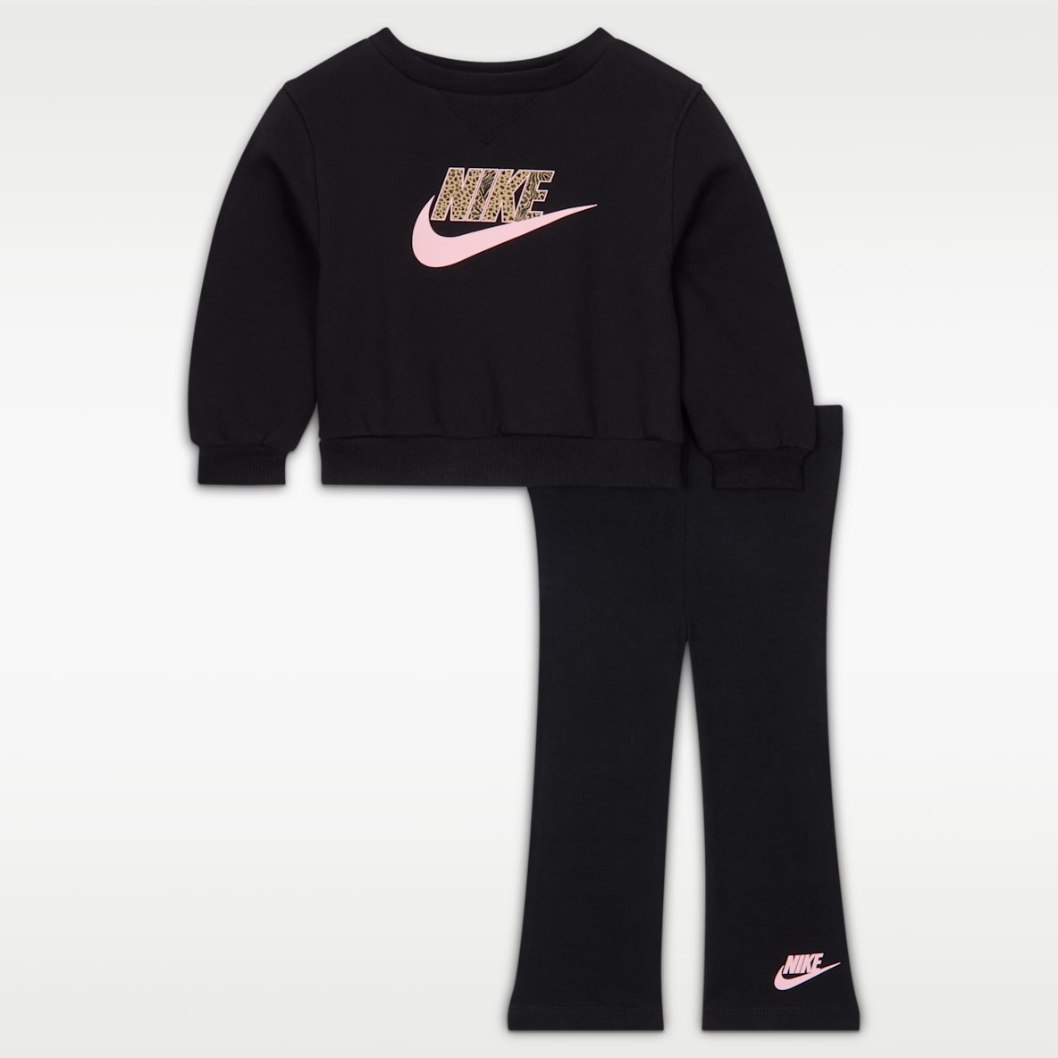 Nike Wild Warmth Conjunto de leggings de 2 piezas con logotipo para bebé (12 a 24 meses)