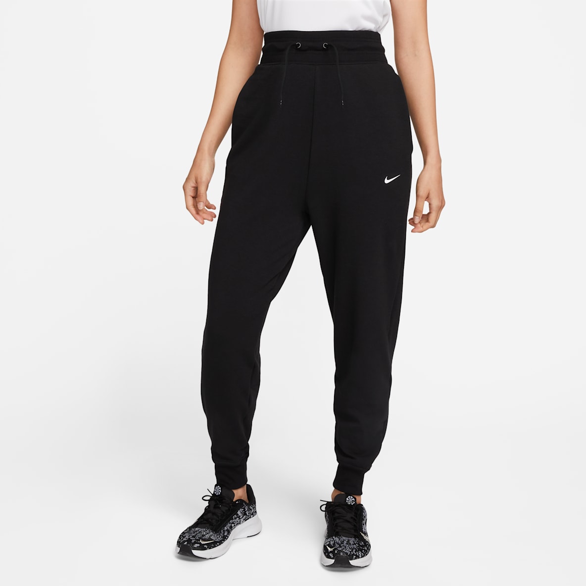 Nike Dri-FIT One Women's High-Waisted 7/8 French Terry Joggers