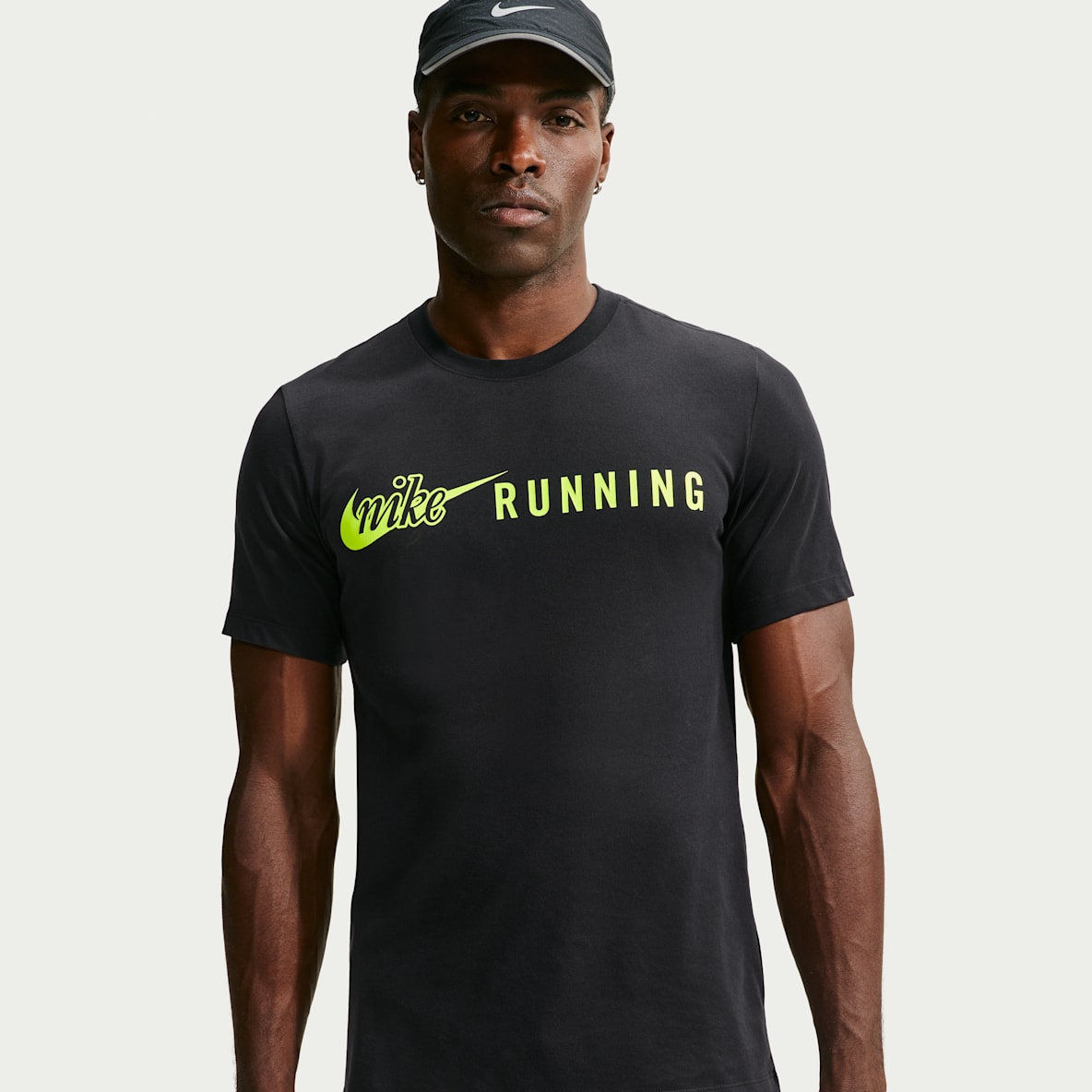 Nike Playera de correr Dri-FIT para hombre
