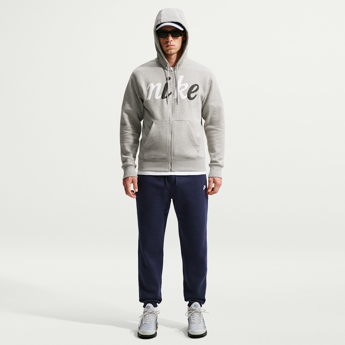 Nike Club Hose aus angerautem Fleece mit Bündchen (Herren)