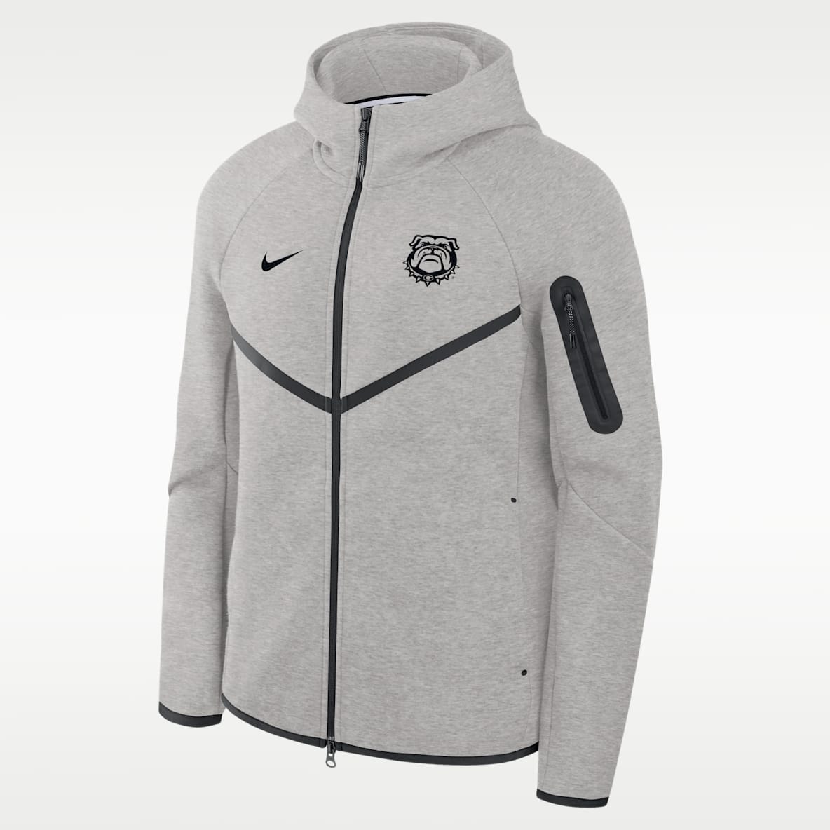 Georgia Tech Fleece Men's Nike College Full-Zip Hooded Jacket