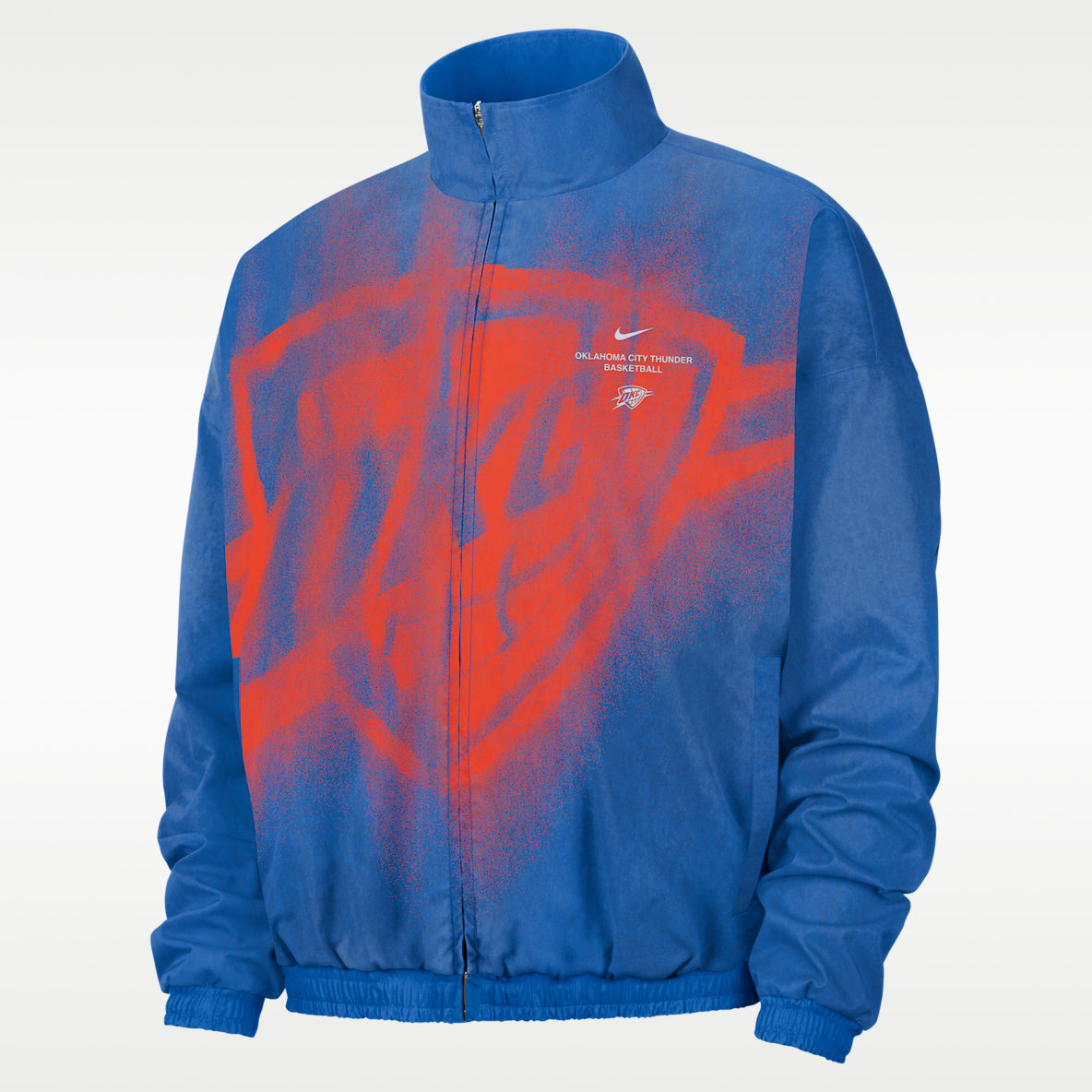 Oklahoma City Thunder Standard Issue Men's Basketball Woven Jacket