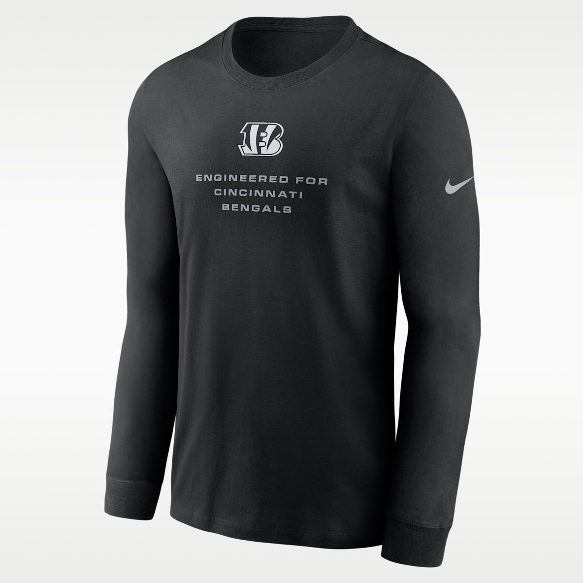 Cincinnati Bengals Team Issue Men's Nike Dri-FIT NFL Long-Sleeve T-Shirt