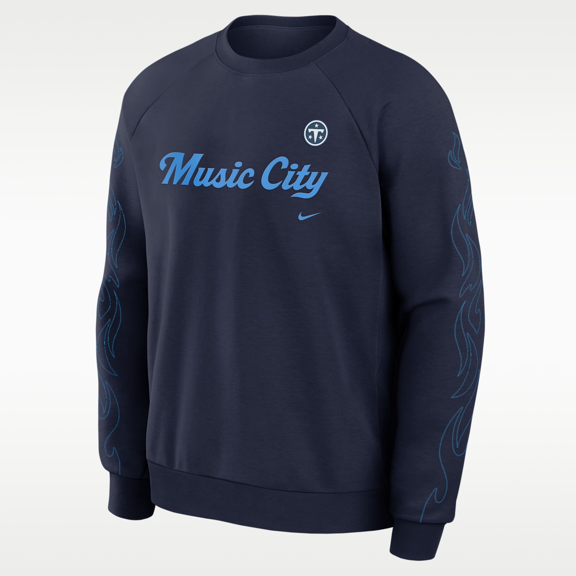 Tennessee Titans Rivalries Collection Primary Men's Nike Dri-FIT NFL Pullover Crew