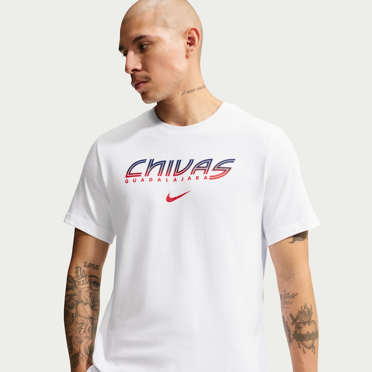 Chivas Playera de futbol Nike para hombre