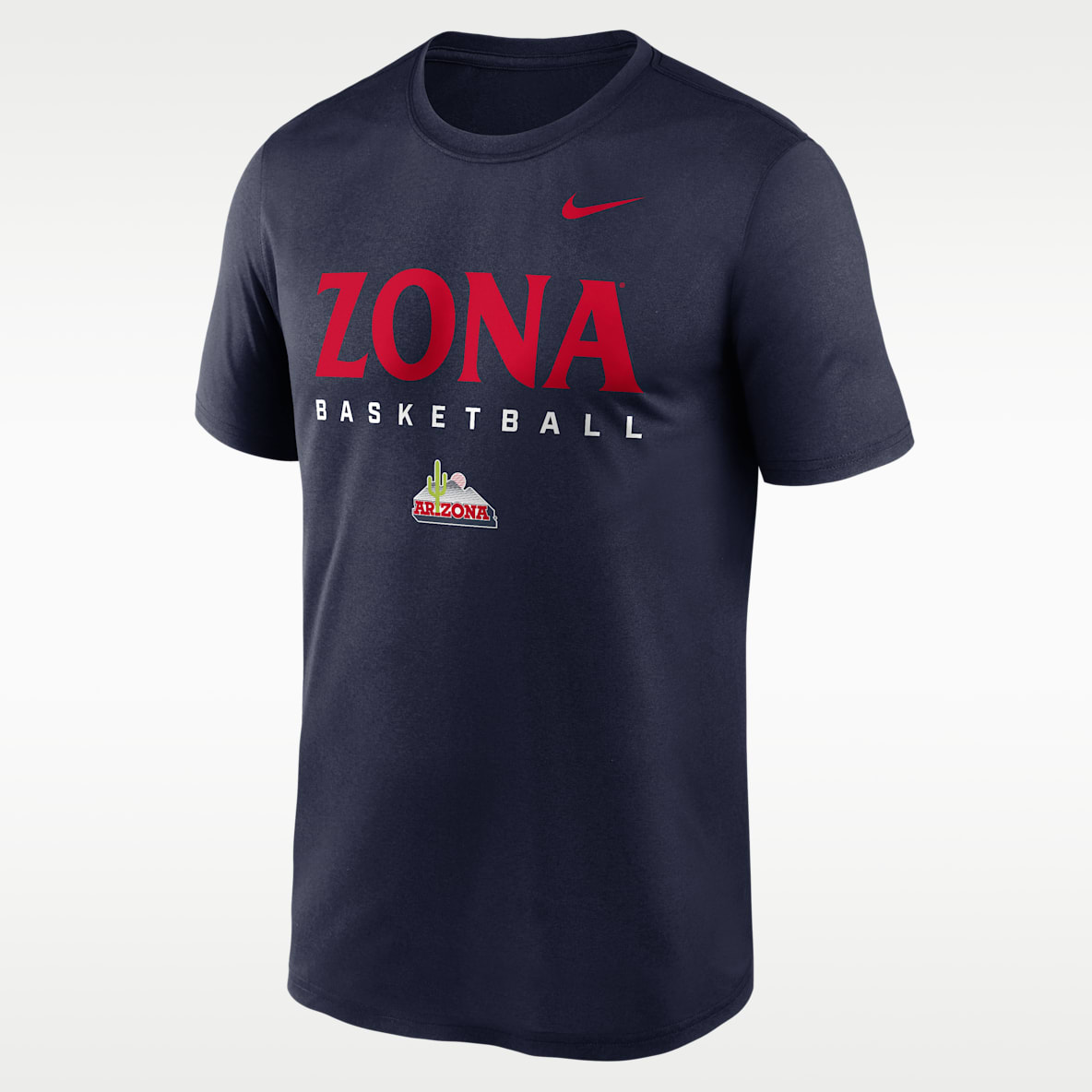 Arizona Courtside Basketball Legend Men's Nike Dri-FIT College T-Shirt