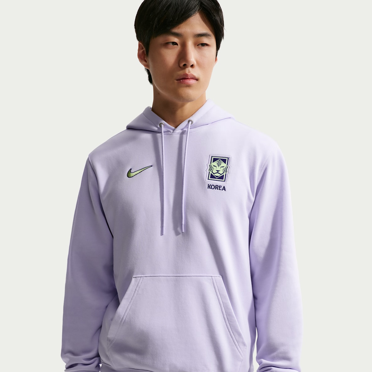 대한민국 클럽 남성 나이키 축구 프렌치 테리 풀오버 후디