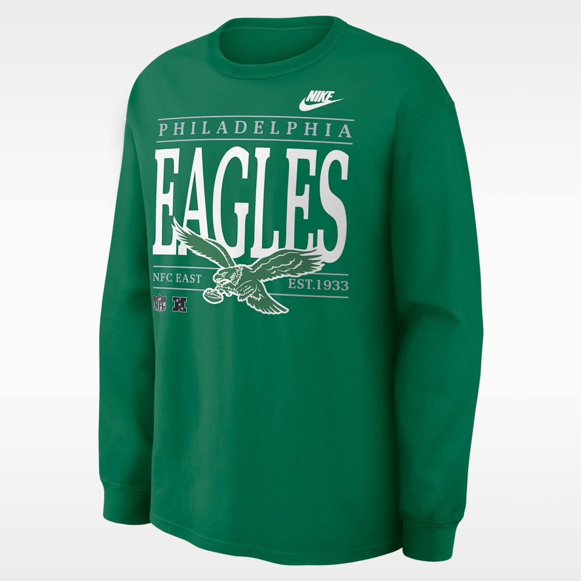 Philadelphia Eagles Rewind Max90 Men's Nike NFL Long-Sleeve T-Shirt