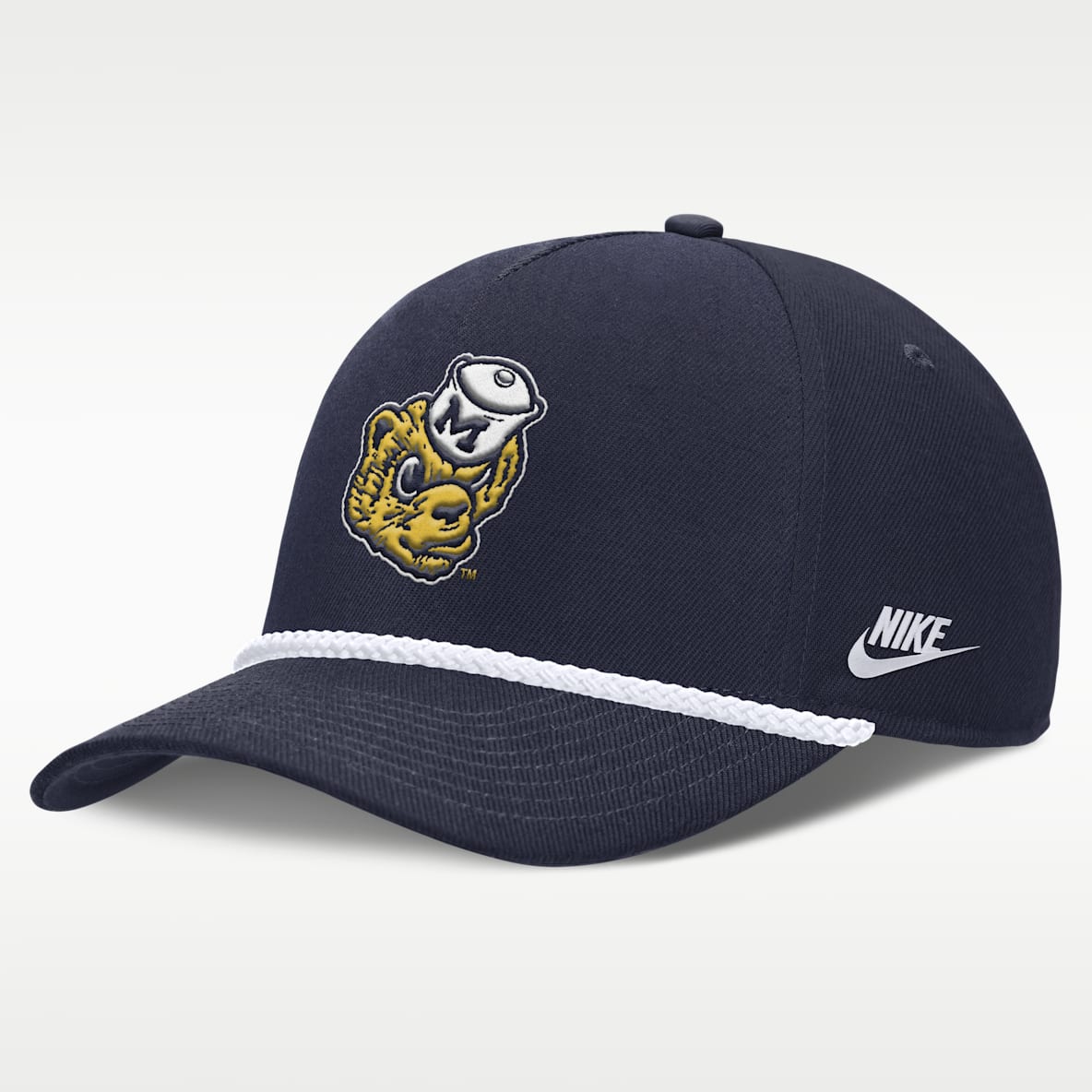 Michigan Legacy Basketball Rope Rise Men's Nike College Adjustable Hat