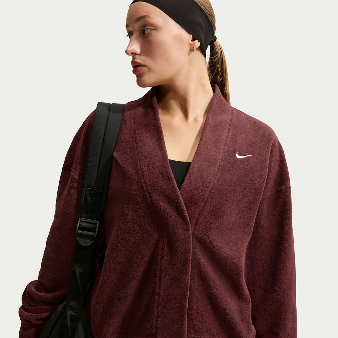 Nike One Women's Therma-FIT Fleece Cardigan