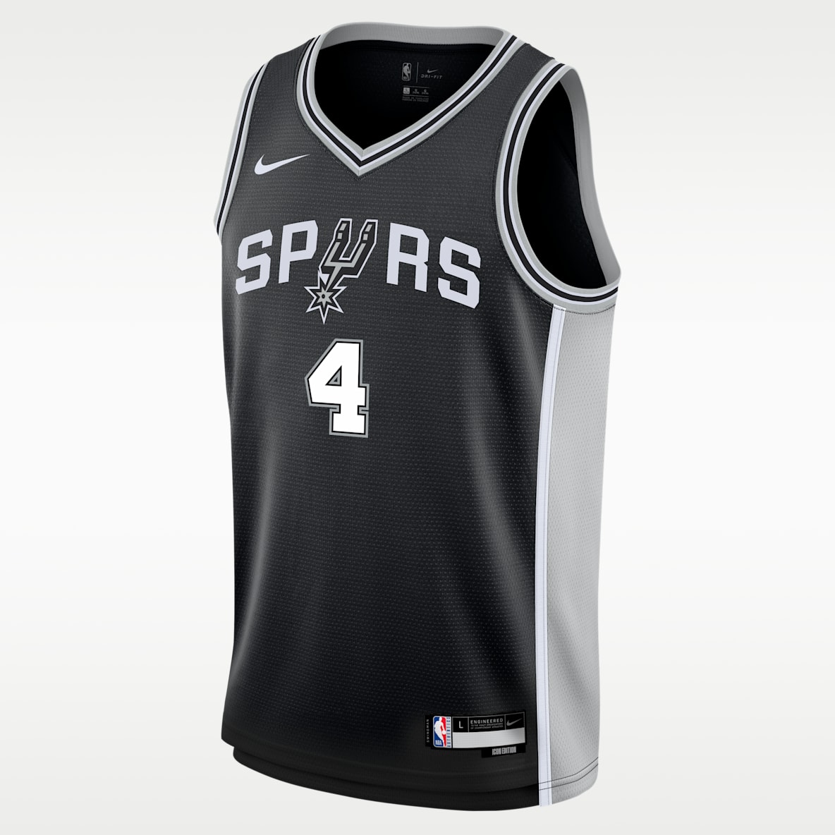 De'Aaron Fox San Antonio Spurs Icon Edition Big Kids' Swingman Jersey