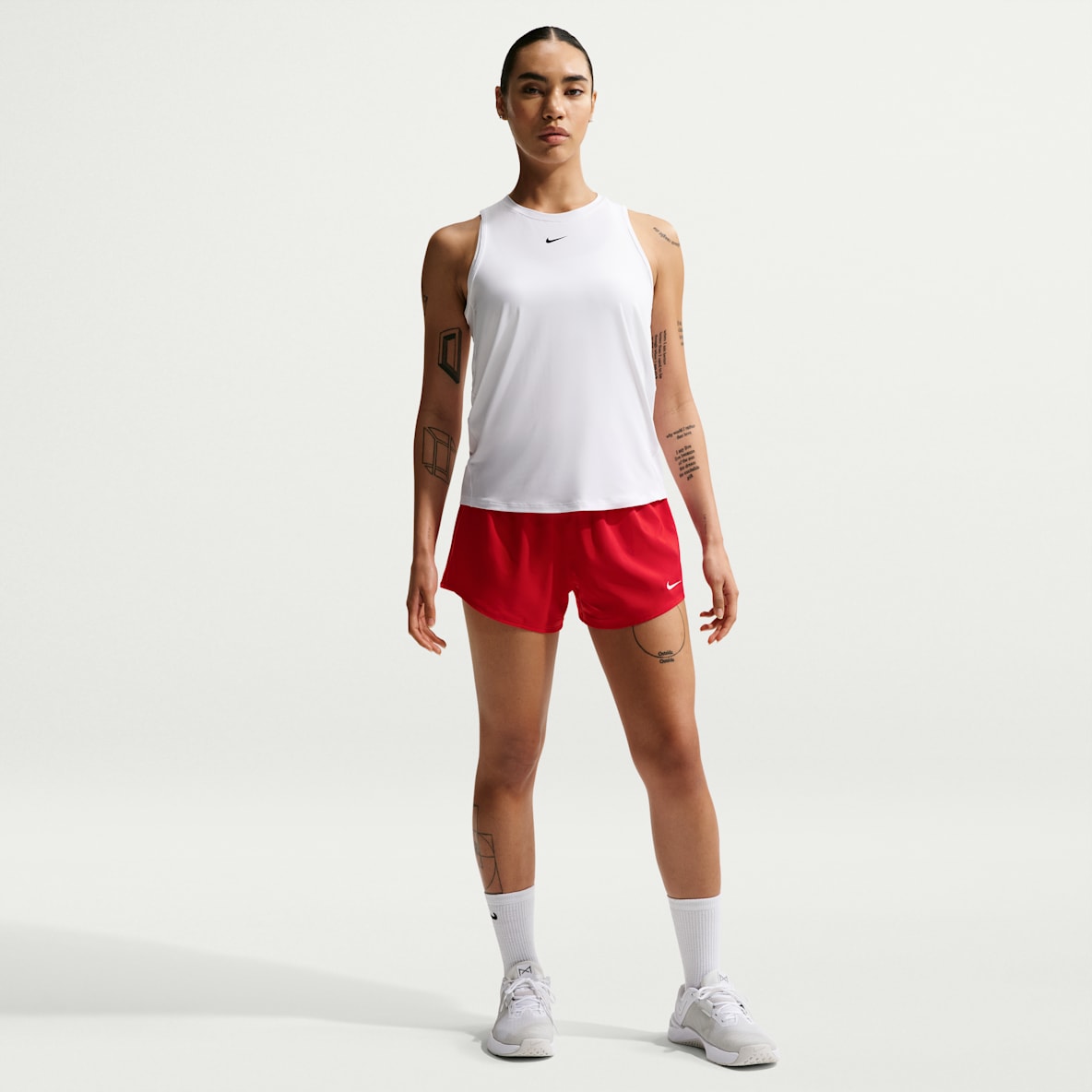 Nike One Women's Dri-FIT Mid-Rise 3" Brief-Lined Shorts