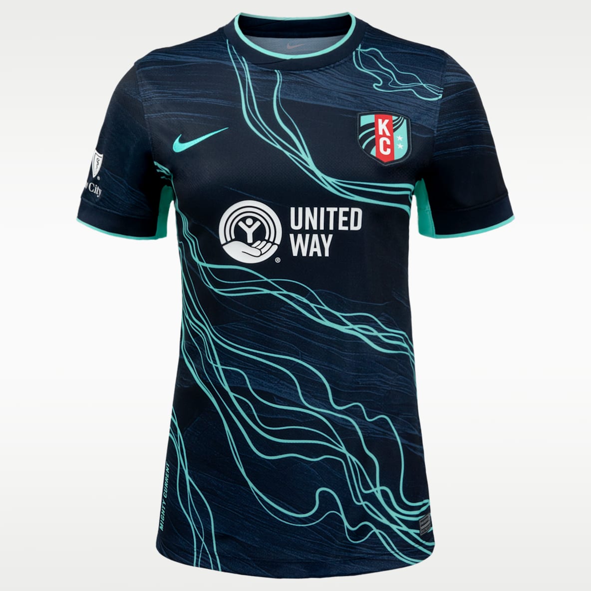 Kansas City Current Stadium Away Women's Nike Dri-FIT NWSL Replica Jersey