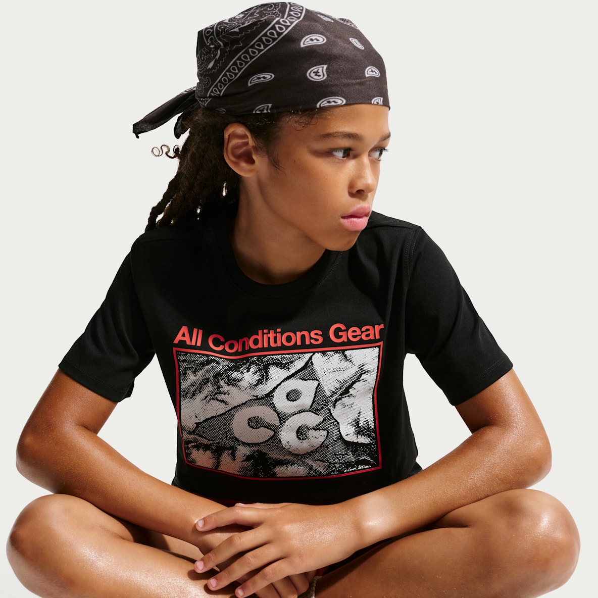 Nike ACG ジュニア Dri-FIT グラフィック Tシャツ