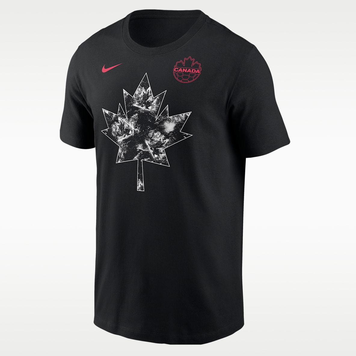 Canada Nike Fanwear Collection Men's Soccer Cotton Short-Sleeve T-Shirt