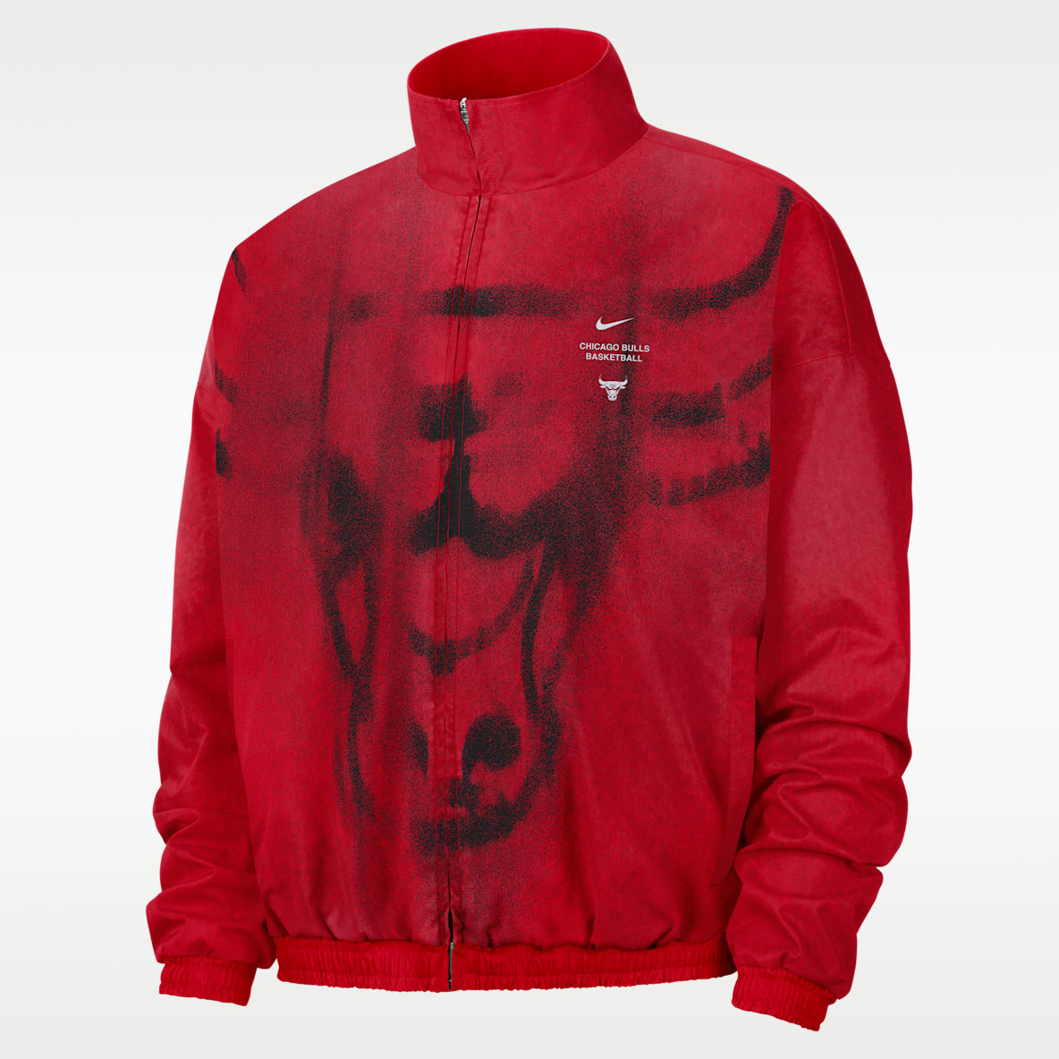 Chicago Bulls Nike Standard Issue Men's Woven Basketball Jacket