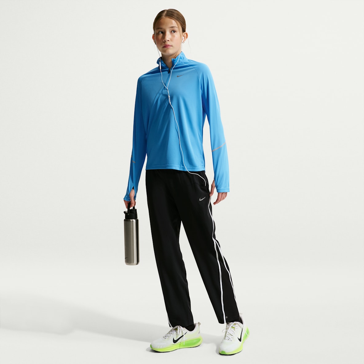 Nike Tempo Pantalon 7/8 taille mi-haute Dri-FIT pour pré-ado (fille)