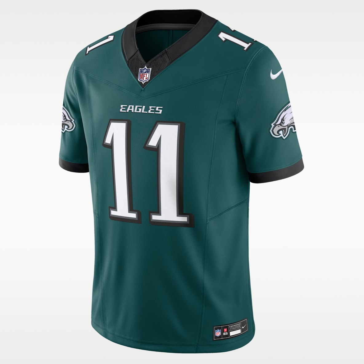 A.J. Brown Philadelphia Eagles Jersey de fútbol americano Nike Dri-FIT de la NFL Limited para hombre