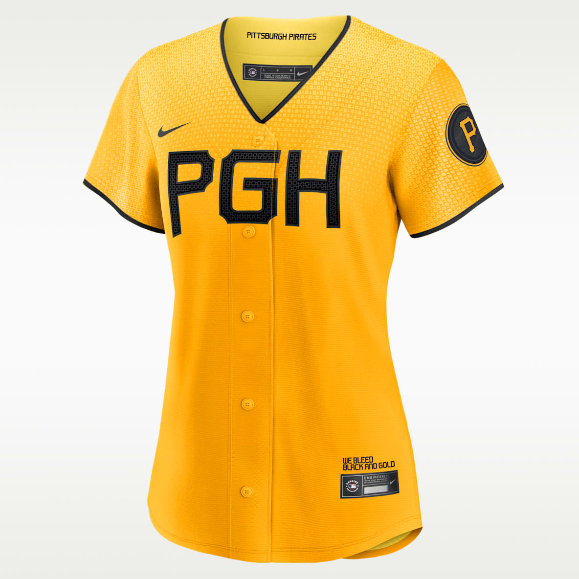 MLB Pittsburgh Pirates City Connect (Roberto Clemente) Women's Replica Baseball Jersey