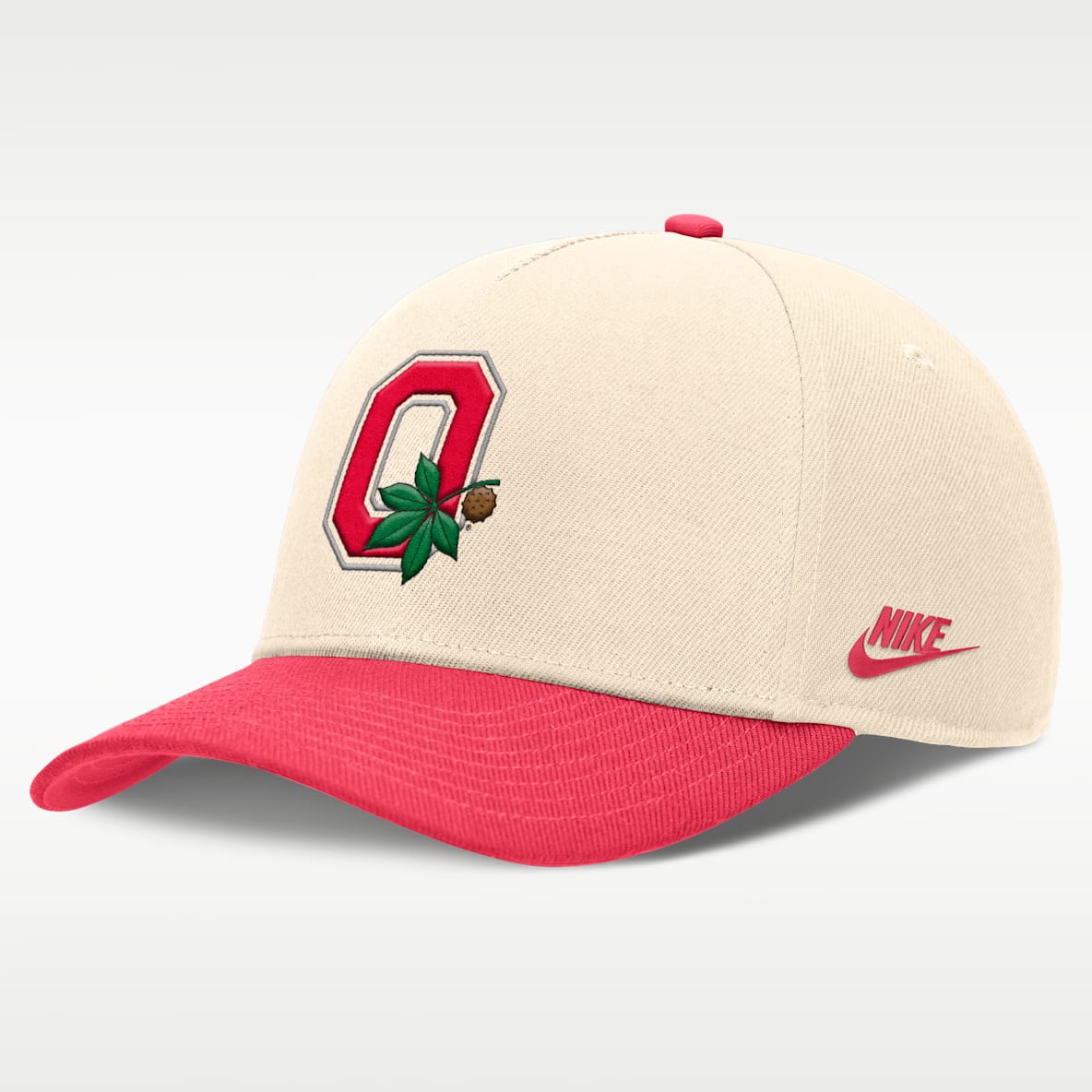 Ohio State Primetime Rise Academic Men's Nike Dri-FIT College Adjustable Hat