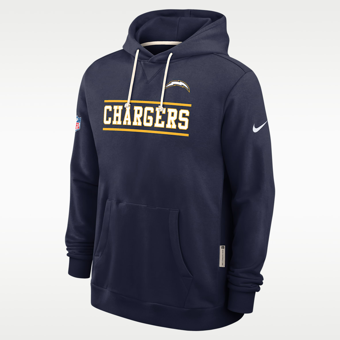 Los Angeles Chargers Alt Standard Issue Men's Nike Dri-FIT NFL Pullover Hoodie