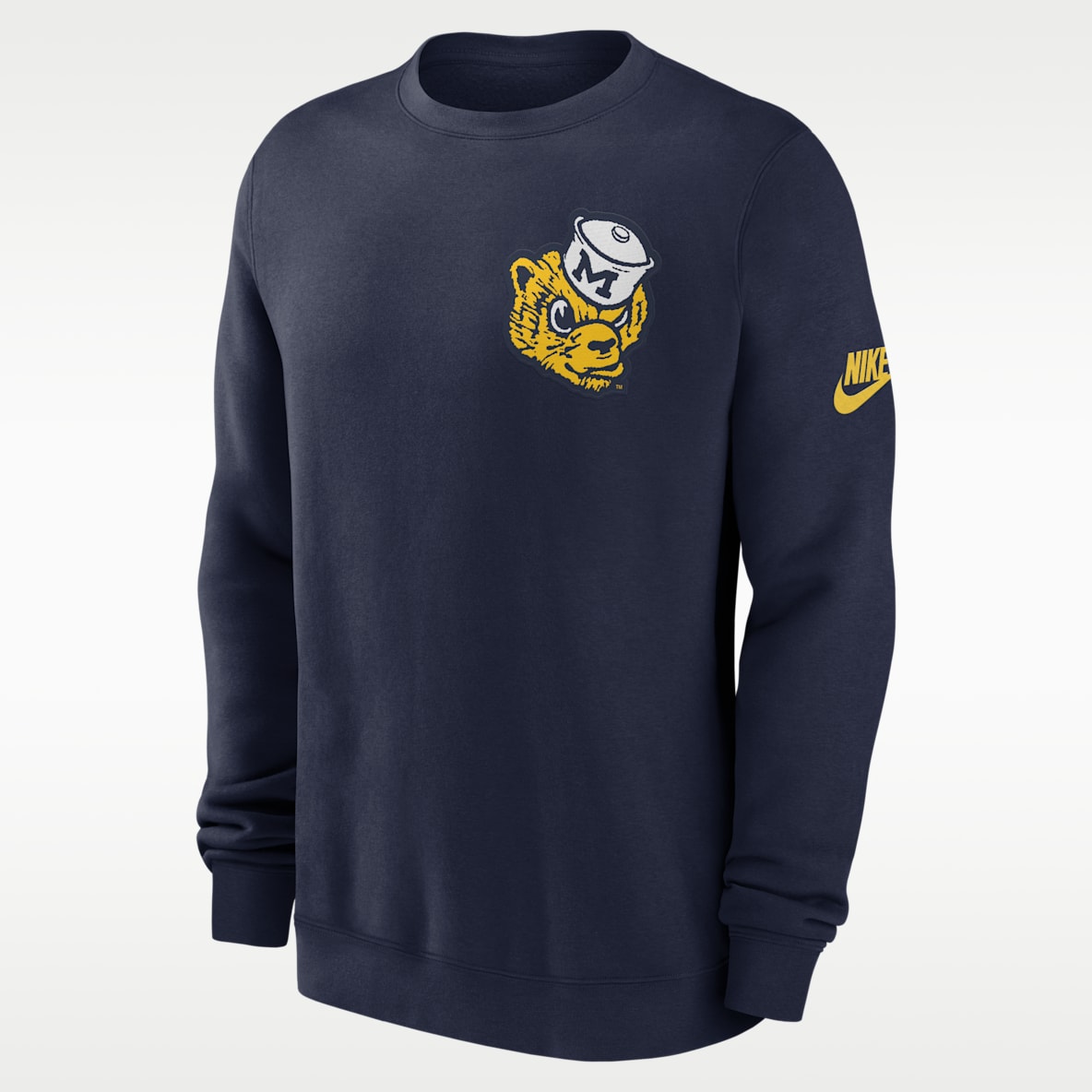 Michigan Legacy Men's Nike College Pullover Crew