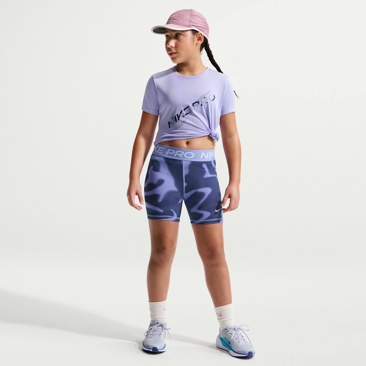 Nike Pro Σορτς Dri-Fit 8 cm για μεγάλα κορίτσια